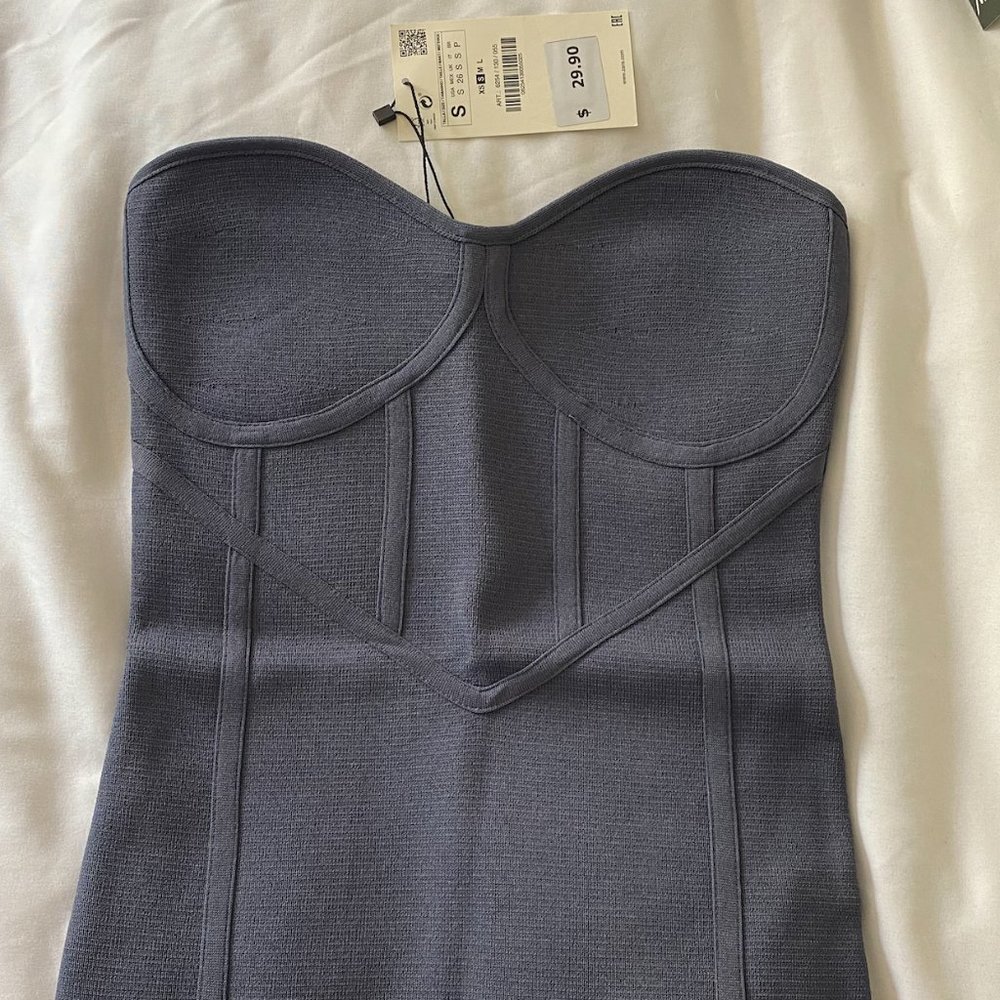 zara tube top